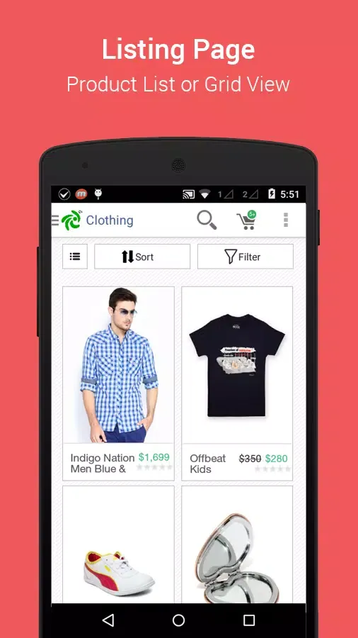 ZenCart Mobile App Ekran Görüntüleri