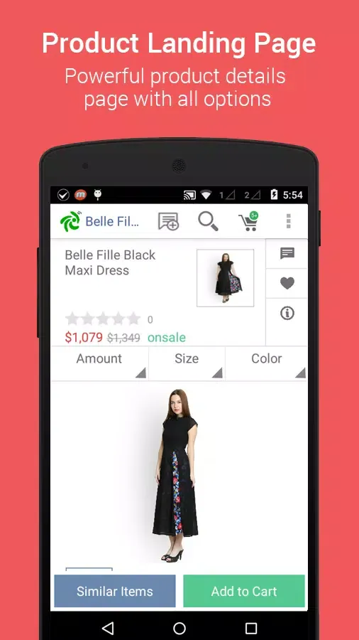 ZenCart Mobile App Ekran Görüntüleri