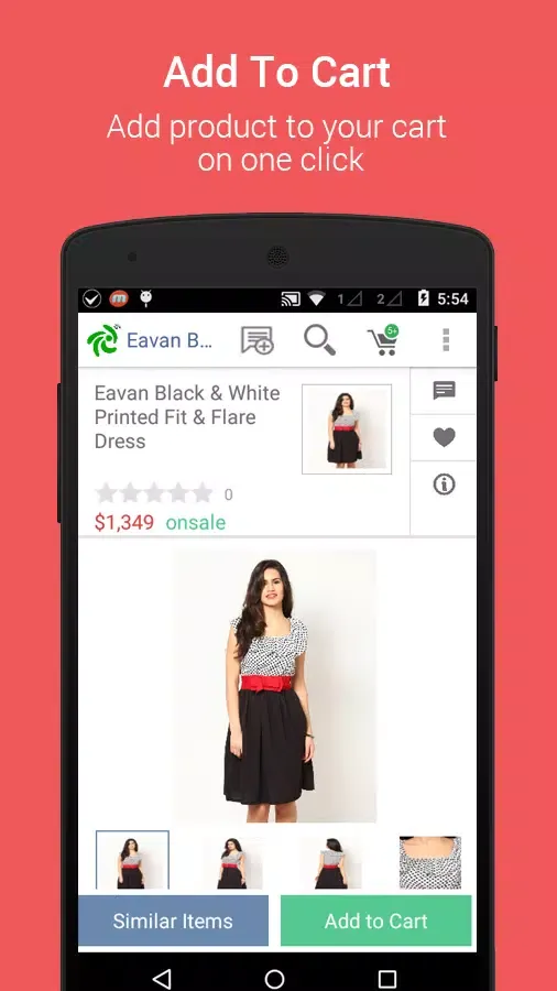 ZenCart Mobile App Ekran Görüntüleri