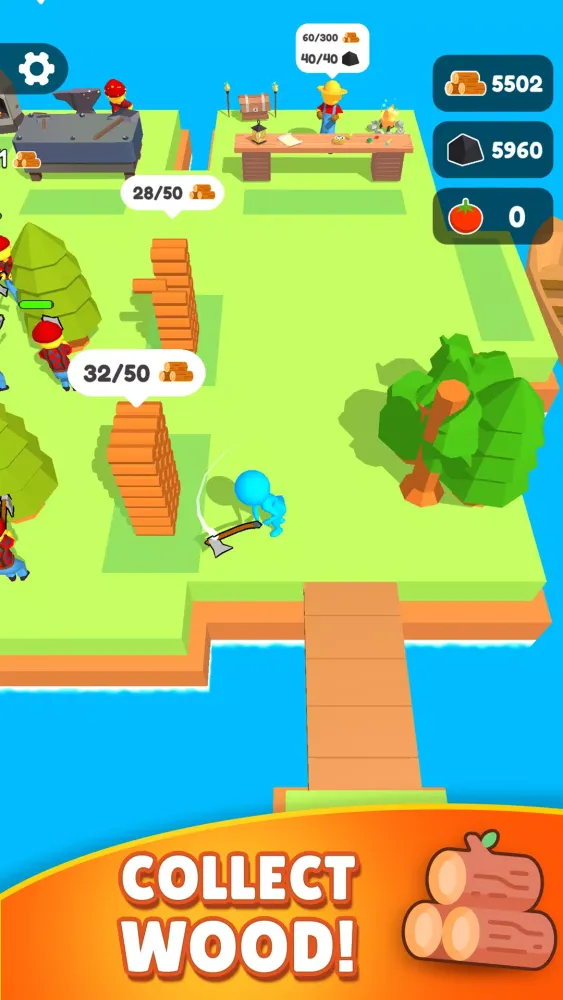 Lumber Farm Wood Carving Idle Screenshots