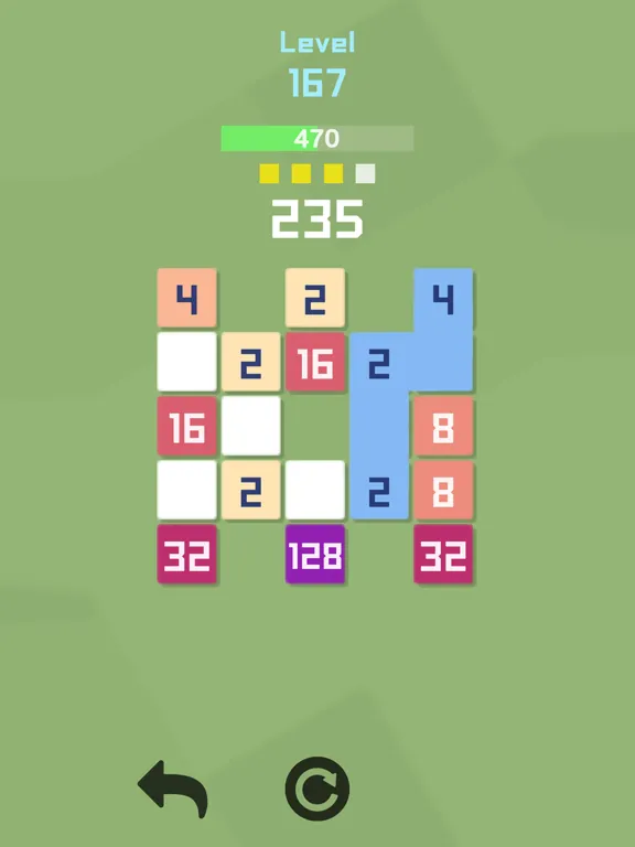 Capturas de pantalla de Sweep2048 iPad 