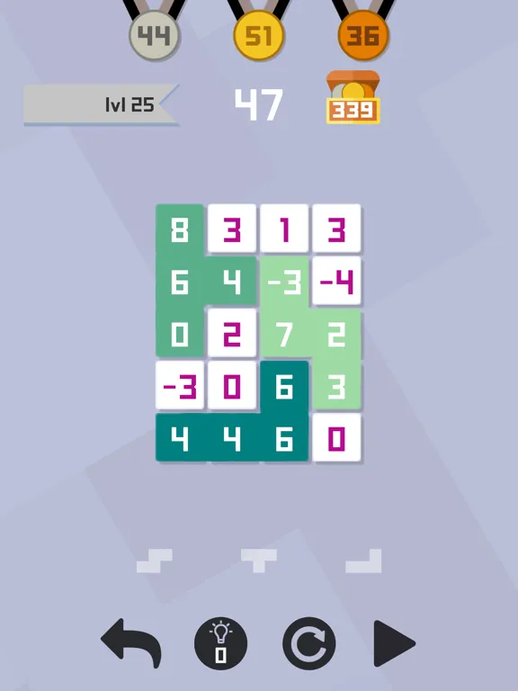 Zrzuty ekranu TetraSweep iPad 