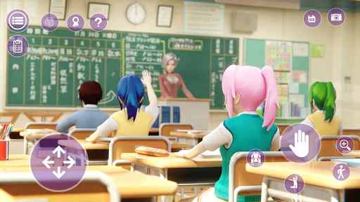 YUMI High School Simulator 3D Ekran Görüntüleri