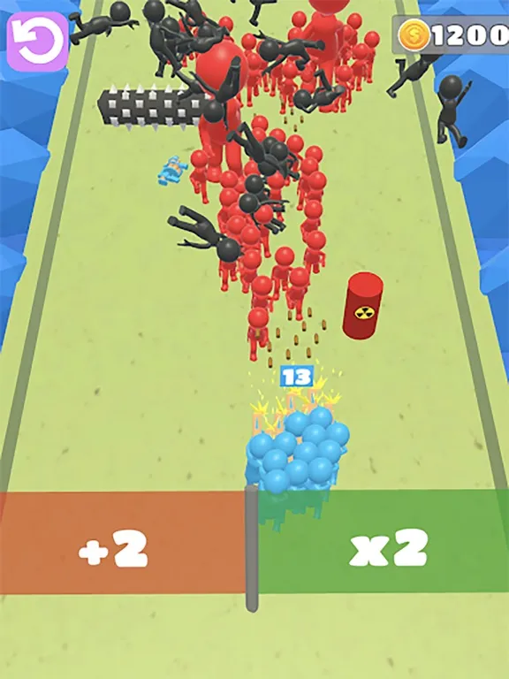 Count War: stickman games iPad  سکرین شاٹس