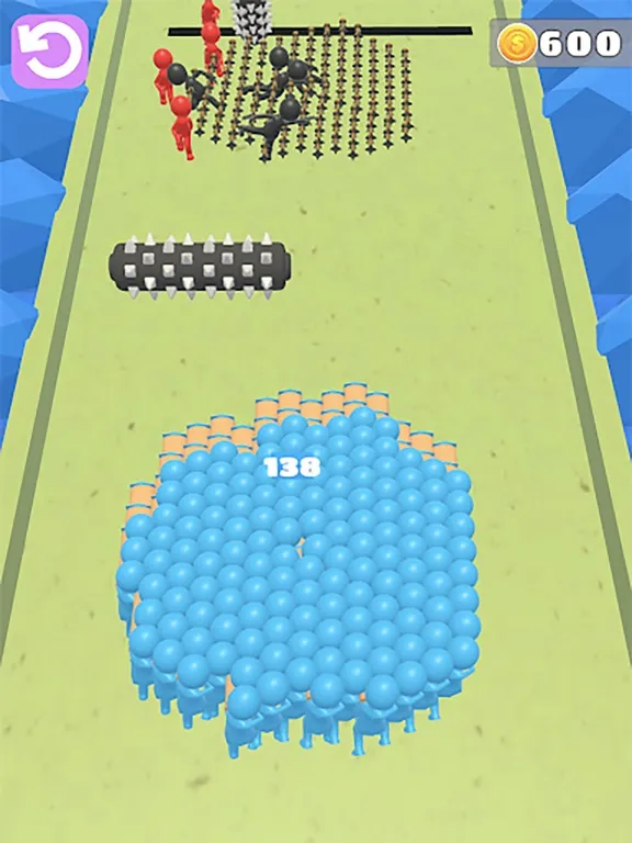 Count War: stickman games iPad  سکرین شاٹس
