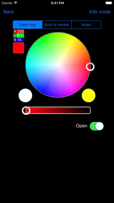 Zrzuty ekranu LED Magic Color