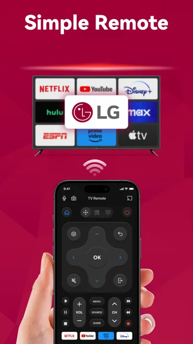 Free TV Remote™ for LG TVs Screenshots