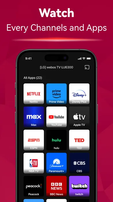 Free TV Remote™ for LG TVs Screenshots