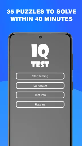 IQ Test: intelligence test Screenshots