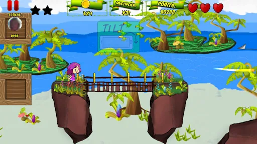 ภาพหน้าจอของ Hopstars - Endless Runner FREE