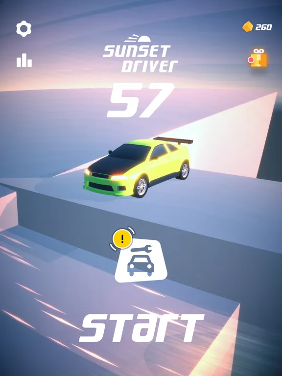 Sunset Driver iPad  স্ক্রিনশট