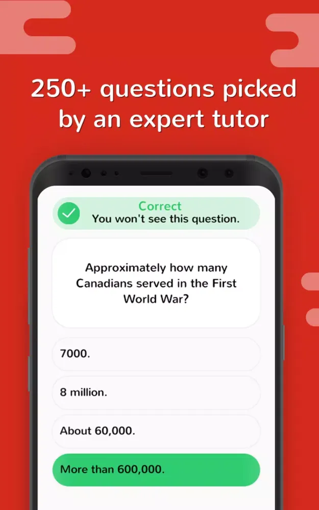 Скриншоты Canadian Citizenship Test 2024