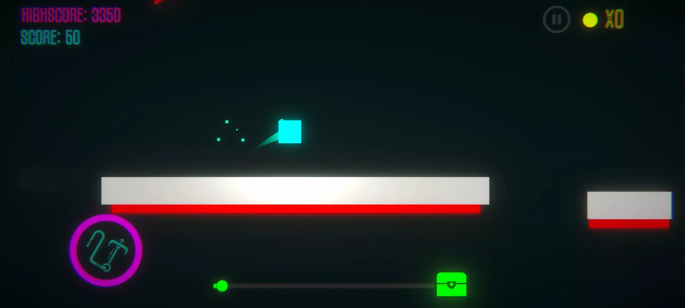 Tangkapan layar Triangle Rush