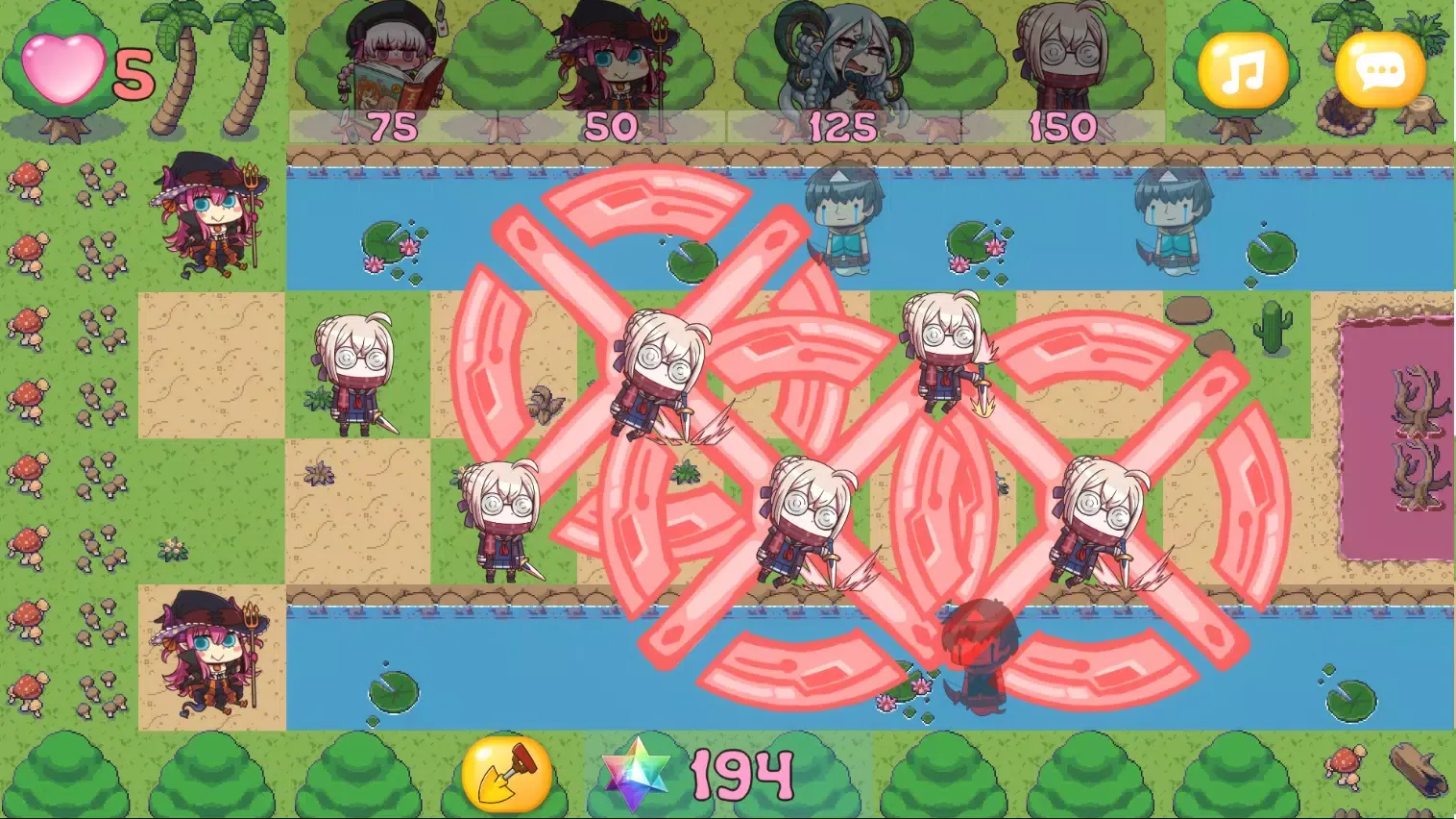 April Fool Defence Screenshots