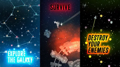 Capturas de tela do Event Horizon Space Shooting