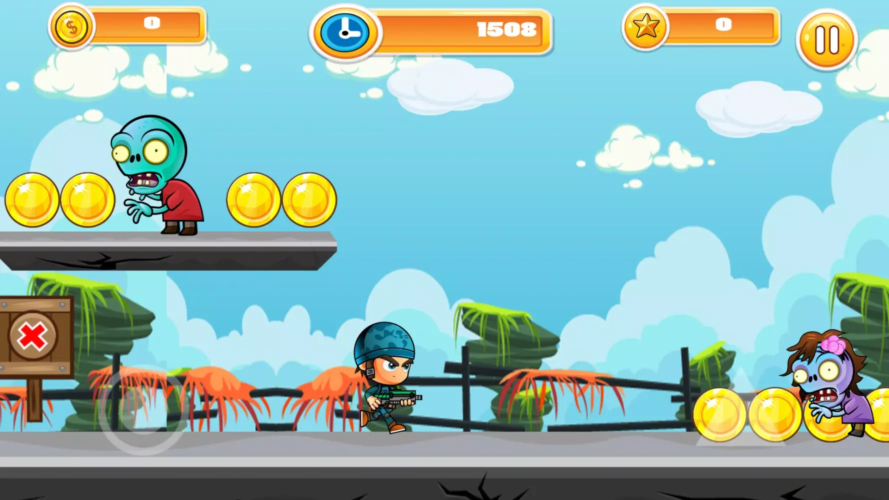 ภาพหน้าจอของ Zombie Catchers - pro