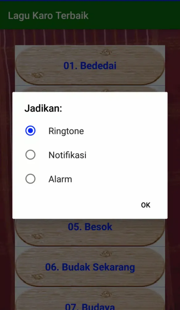 Lagu Karo Offline + Ringtone Screenshots