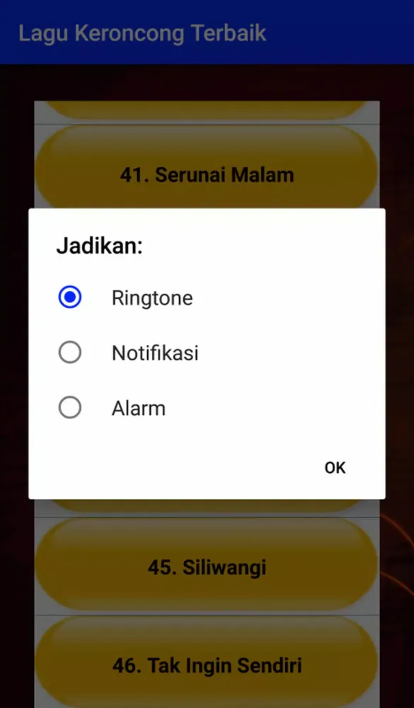 Lagu Keroncong سکرین شاٹس