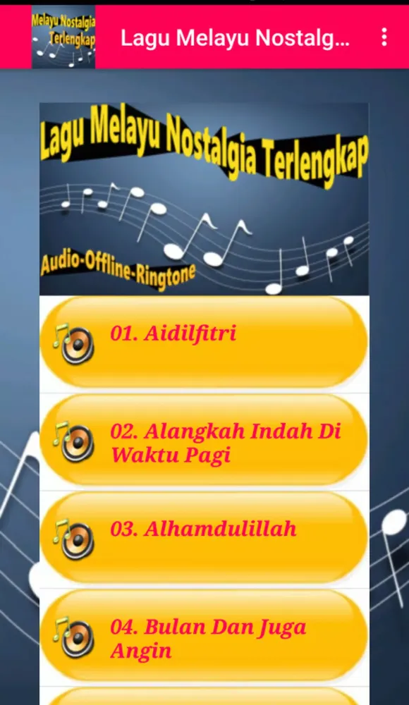 Lagu Melayu Nostalgia Lengkap Screenshots