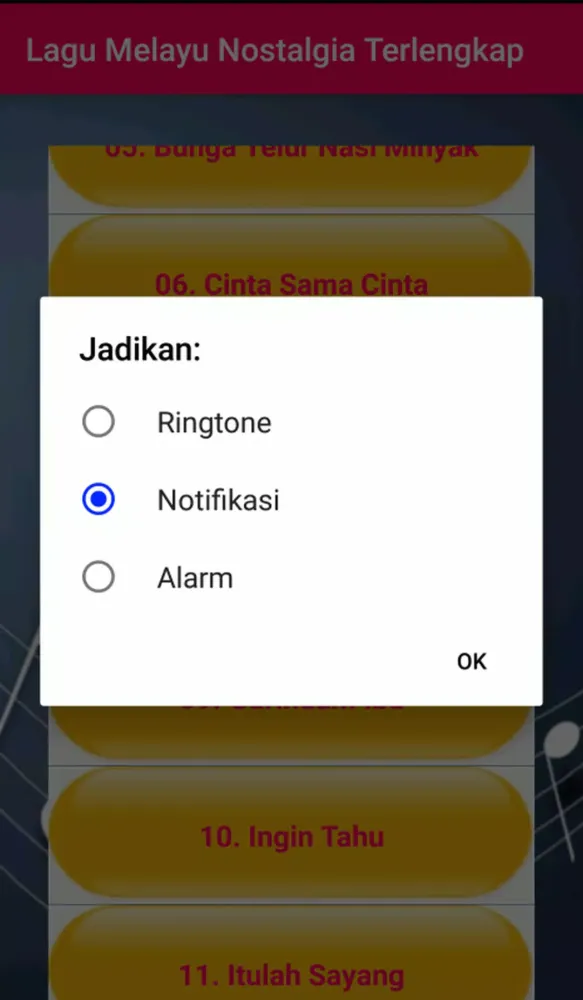 Lagu Melayu Nostalgia Lengkap Screenshots
