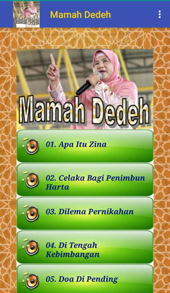 Capturas de pantalla de Ceramah Islam Mamah Dedeh