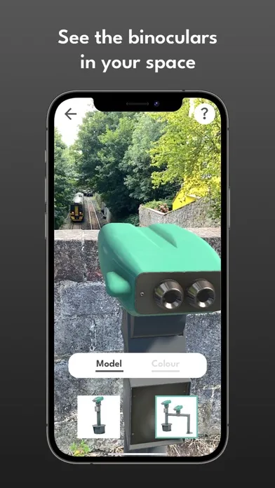 Capturas de tela do Zubr Binoculars