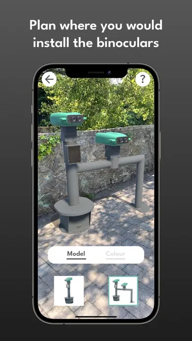 Capturas de tela do Zubr Binoculars