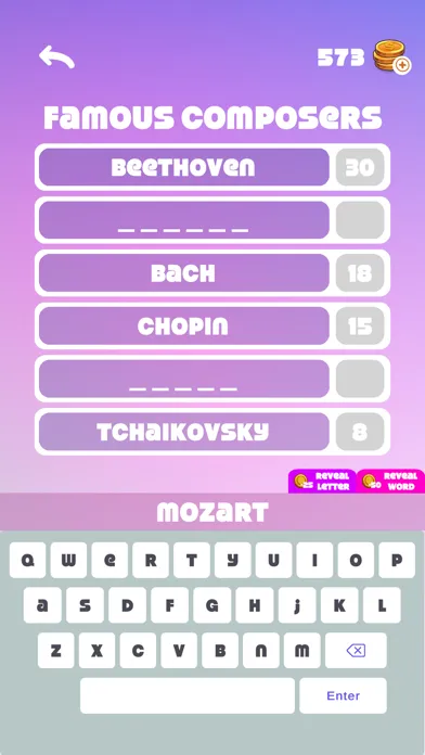Capturas de tela do Guess Star - What's the word?