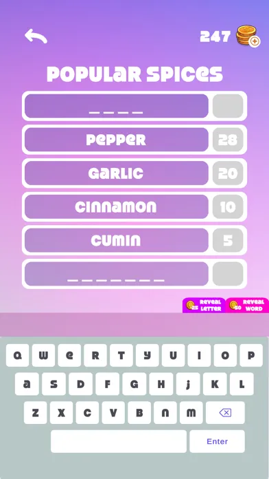 Capturas de tela do Guess Star - What's the word?