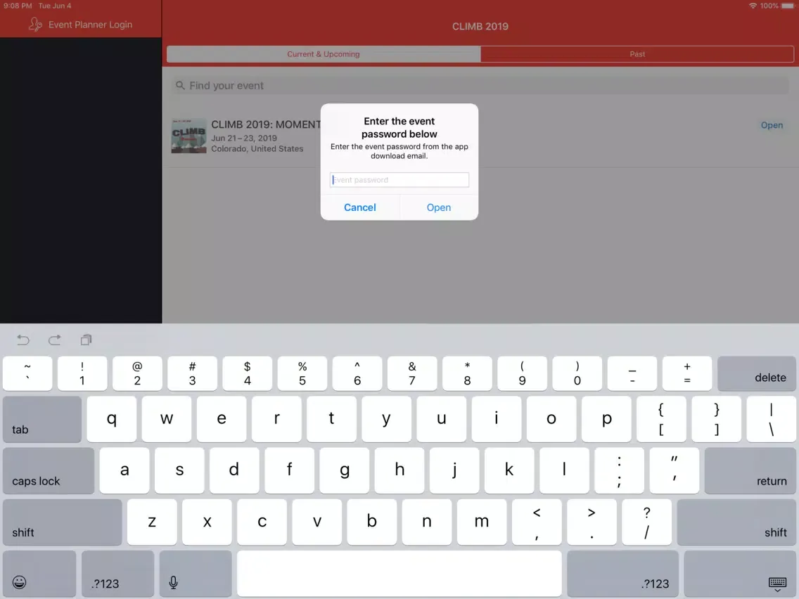 CLIMB 2019: MOMENTUM iPad 应用截图
