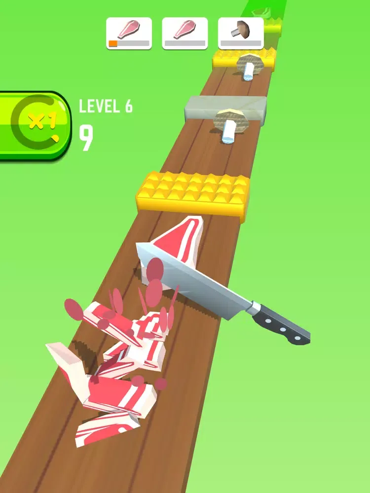 Knife Race 3D- Slice It Master iPad 应用截图