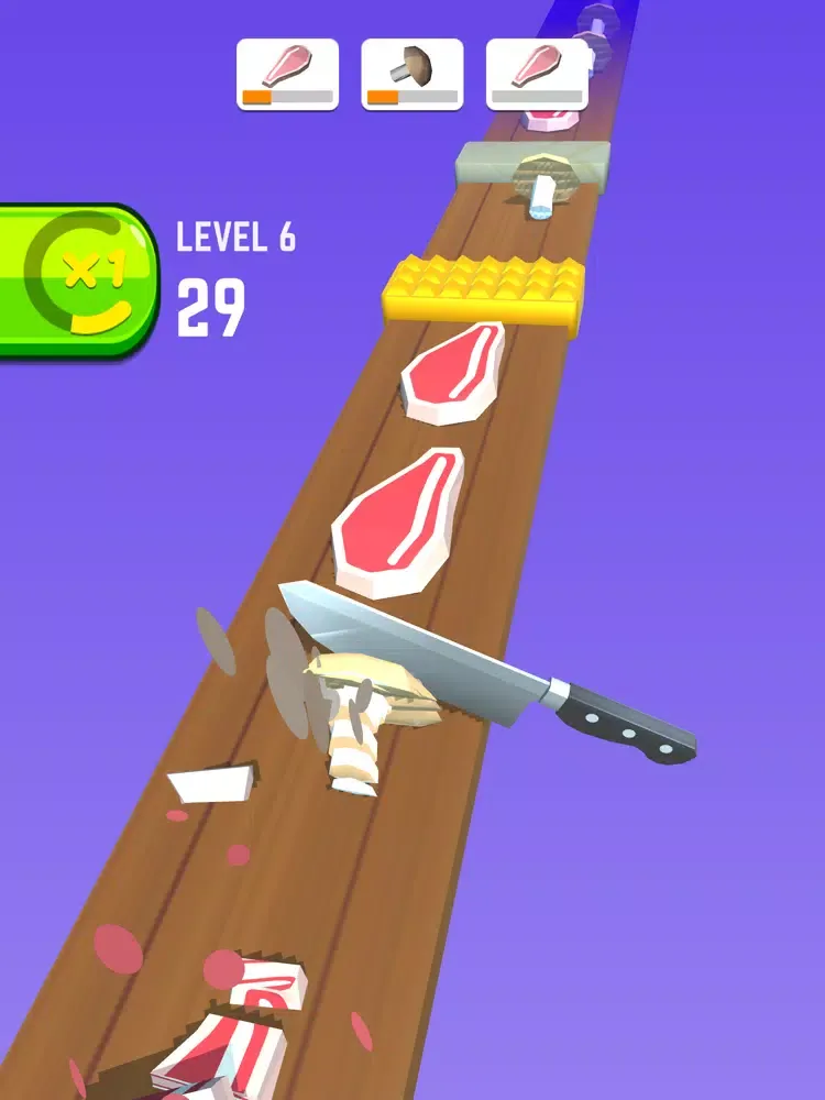 Knife Race 3D- Slice It Master iPad 应用截图