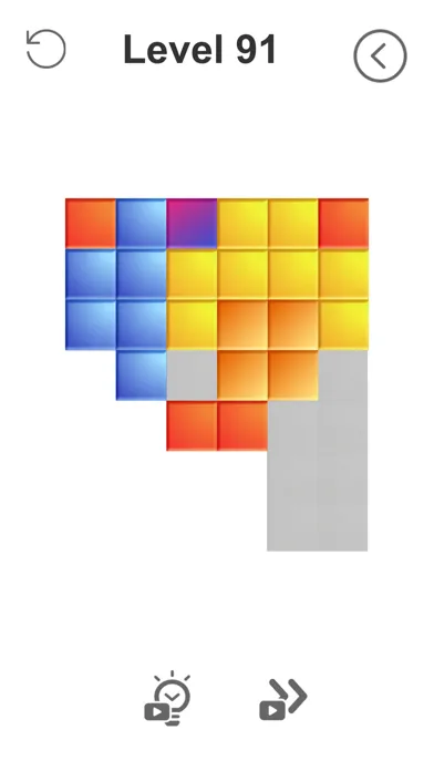 Captures d'écran de Fit Blocks 3D - Flip Puzzle
