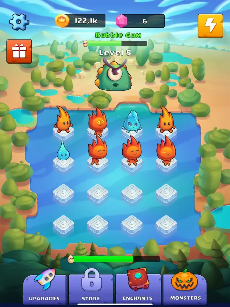Match Merge Monsters iPad  Screenshots