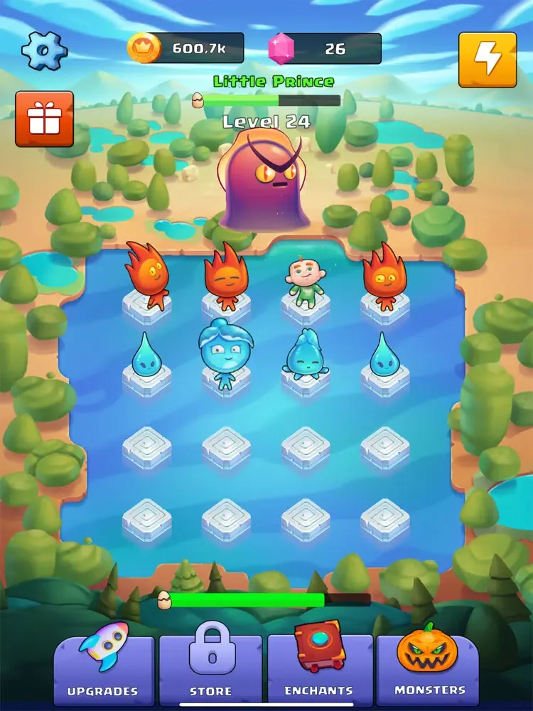 Match Merge Monsters iPad  Screenshots