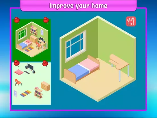 Tangkapan skrin Home restoration ASMR iPad 