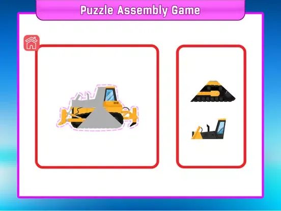تصاویر Truck jigsaw puzzle for kids. iPad 