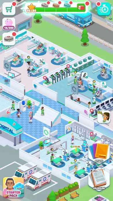 Screenshot di Ouch Clinics: happy hospital