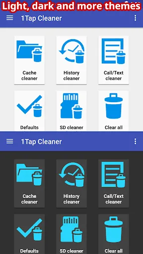 Tangkapan layar 1Tap Cleaner (clear cache)