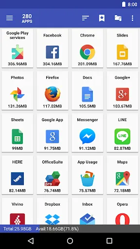 AppMgr III (App 2 SD) سکرین شاٹس