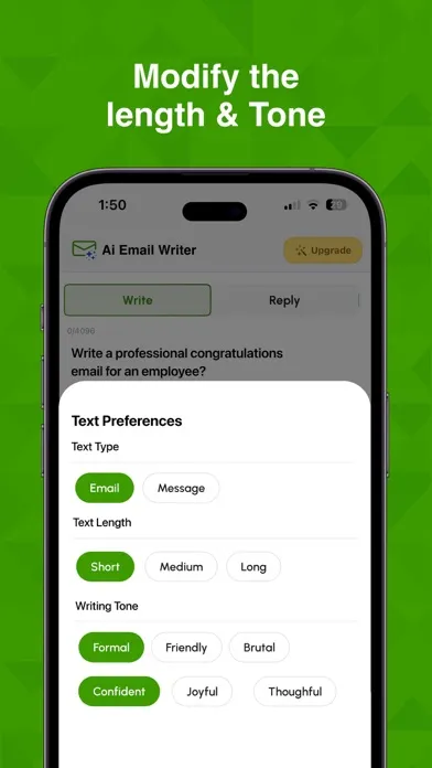 AI Email Writer: Mail Checker スクリーンショット