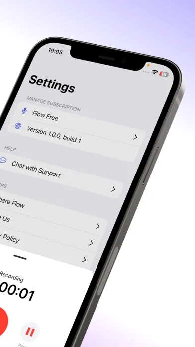Flow AI: Transcribe Voice Note Screenshots