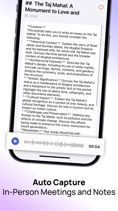 Flow AI: Transcribe Voice Note Screenshots