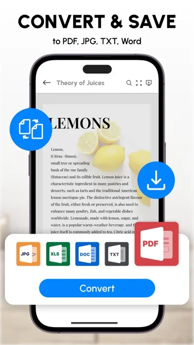 PDF Converter Scanner: Cam App Ekran Görüntüleri