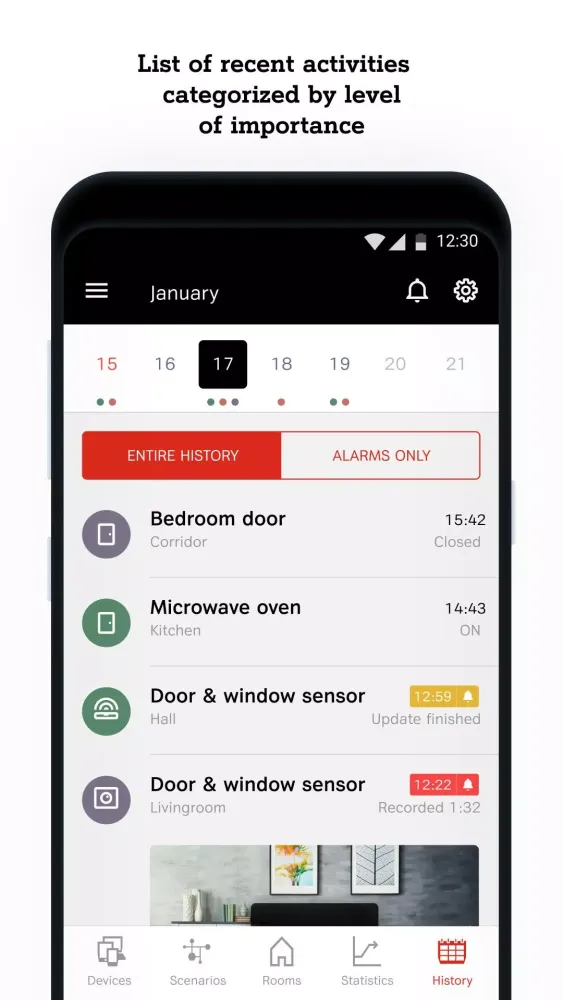 Screenshot di A1 Smart Home