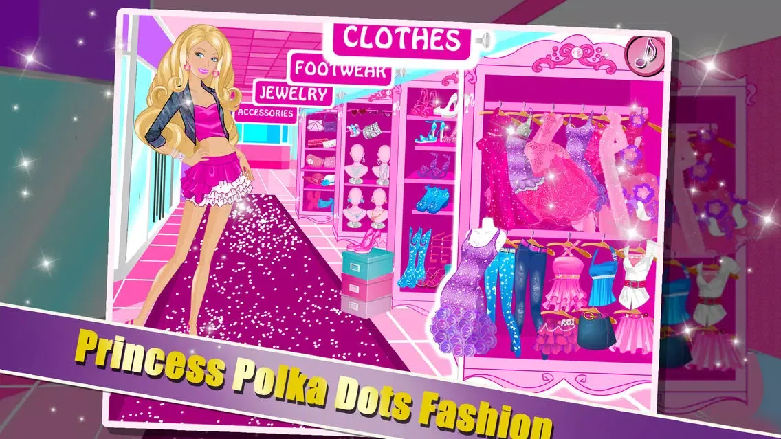 Ảnh chụp màn hình của Princess Polka Dots Fashion