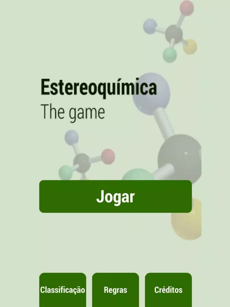 Tangkapan skrin Estereoquímica The Game iPad 