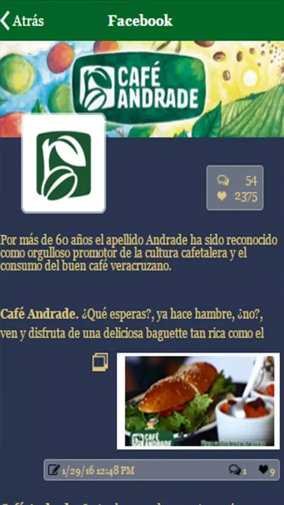 Cafe Andrade Screenshots