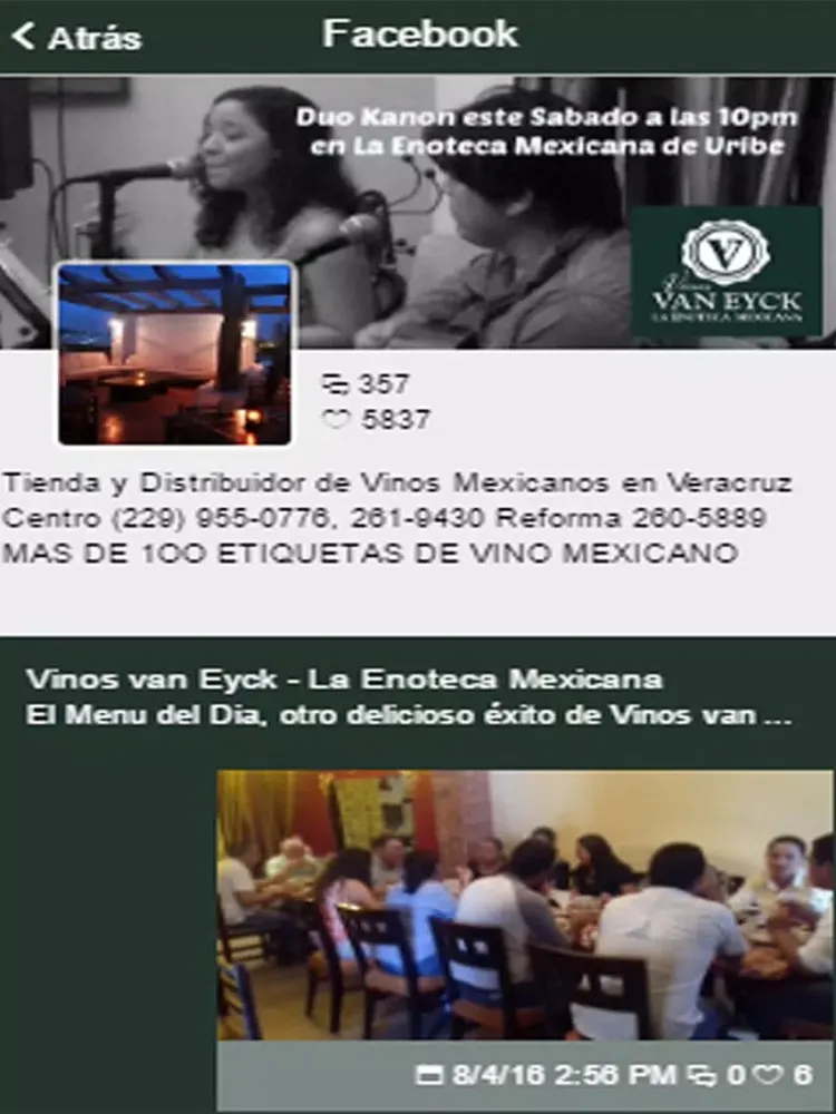 Vinos Van Eyck iPad 应用截图