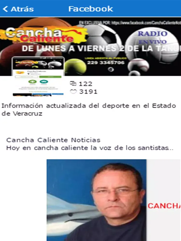 Screenshot di Cancha Caliente iPad 
